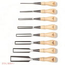 スタンレー ノミ 8点セット Stanley 16-793 ポーチ付き 工具 DIY Chisel Set