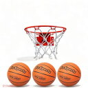 【最大2,000円クーポン5月27日01:59まで】ミニバスケットボール&フープセット GoSports ボール3個付き アメリカーナがお届け!