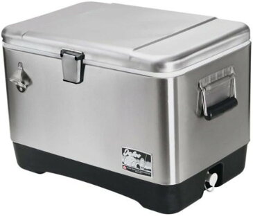 Igloo イグルー クーラーボックス ステンレススチール クーラー 51リットル Iglooクーラーボックス キャンプ用品 ア アメリカーナがお届け!