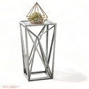 Madison Park Zee Silver Angular Mirror Accent Table }fB\p[N ~[ AJ[i͂!