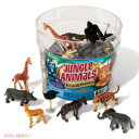 動物模型 アニマルフィギュア　Learning Resources 60ピースの動物模型で学ぶ Jungle Animal Co アメリカーナがお届け!