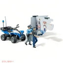 ポリスステーション フィギュアセット Bruder 警察署 ミニチュア アメリカーナがお届け!