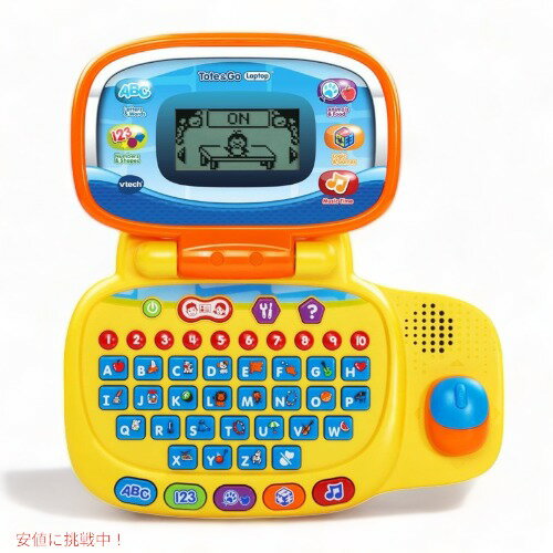 ヴイテック VTech 知育 玩具 トート アンド ゴー タップトップ オンライン限定 ノートパソコンのおもちゃ 80-1554 アメリカーナがお届け!