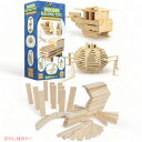 【最大2,000円クーポン5月27日01:59まで】3ビー&ミー 木製 ビルディングトイ 3 Bees & Me 100ピース 組み立て STEMトイ アメリカ...