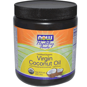 ナウフーズ バージンココナッツオイル 591ml（20oz）×2本 Now Foods, Organic Virgin Coconut Oil