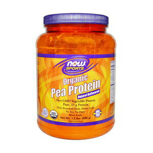 NOW ORGANIC PEA PROTEIN 1.5 LBS #2108 ナウ オーガニック エンドウ豆プロテイン