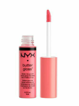 NYX Butter Gloss /NYX バターグロス　色[03 Peaches and Cream　ピーチ＆クリーム]