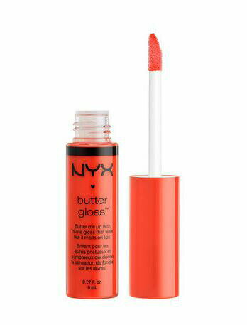 NYX Butter Gloss /NYX バターグロス　色[06 Peach Cobbler　ピーチコブラー]