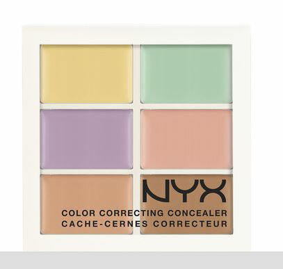 NYX Conceal, Correct, Contour Palette /NYX カラーコレクティング　コンシーラーパレット　色[04 Color Correcting　カラーコレクティング]