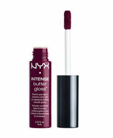 nyx リップグロス NYX Intense Butter Gloss /NYX インテンス　バターグロス　色[10 Black Cherry?Tart　ブラックチェリータルト]