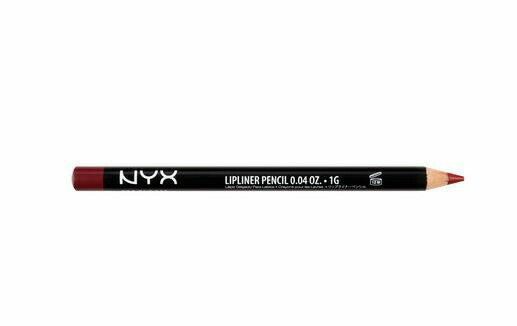 NYX Slim Lip Pencil /NYX スリム　リップペンシル　色[844 Deep Red ディープレッド]