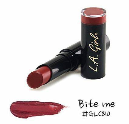 L.A. GIRL Matte Flat Velvet LipstickL.A. GIRL マットフラットベルベット リップスティック [GLC810 Bite Me バイトミー]