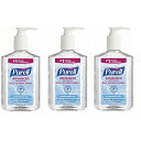 【お徳用3個セット】PURELL Instant Hand Sanitizer 8oz Pump Bottle by Purell アメリカ　ピュレル ハンドサニタイザー抗菌化