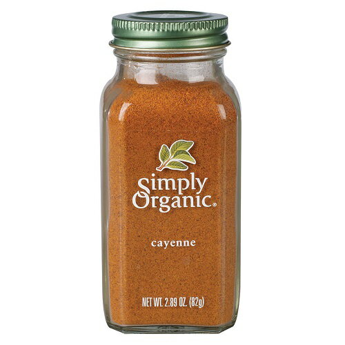 【最大2,000円クーポン5月16日01:59まで】【送料無料】Simply Organic Cayenne Pepper Certified Organic シンプリーオーガニック カイエンペッパー 82g