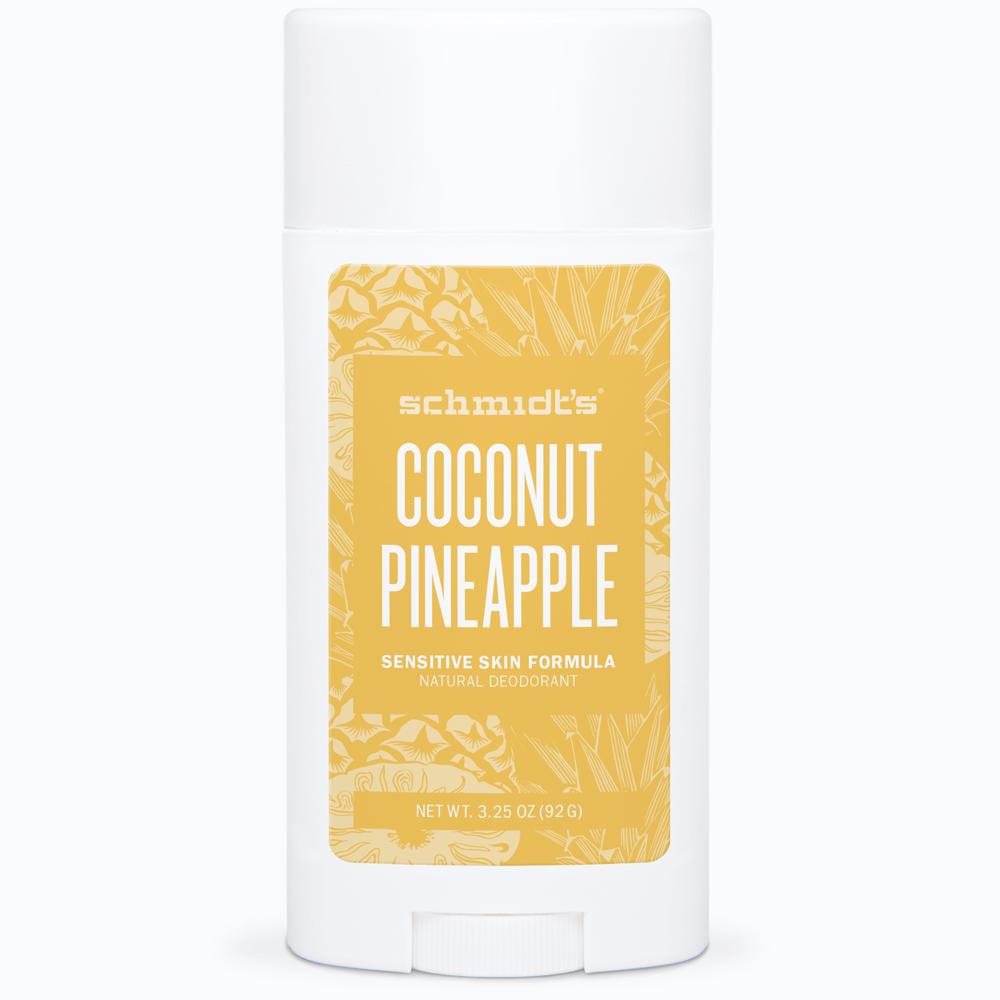 Schmidt's Natural Deodorant Coconut Pineapple 3.25oz V~bc i` fIhg RRibc pCibv 92g