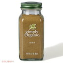 Simply Organic Cumin Powder Certified Organic Vv[I[KjbN N~ pE_[ 85g