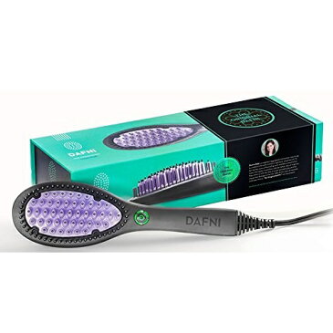 【今だけポイント5倍】DAFNI ダフニ The Original Hair Straightening Ceramic Brush ストレート アイロン ヘア ブラシ【並行輸入品】