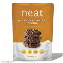 ニートフーズ クッキーミックス モカダークチョコレート 329g Neat Foods Cookie Mix Gluten Free Mocha Dark Chocolate 9.5oz