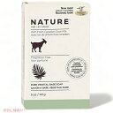 ネイチャー ゴートミルクソープ 無香料 Nature by Canus Fresh Goat 039 s Milk Soap Bar Fragrance free 山羊ミルク石鹸