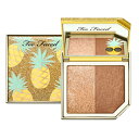 新作 トゥーフェイス ブロンザーハイライティング デュオ パイナップルパラダイス Too Faced Strobing Bronzer Highlighting Duo Pineapple Paradice