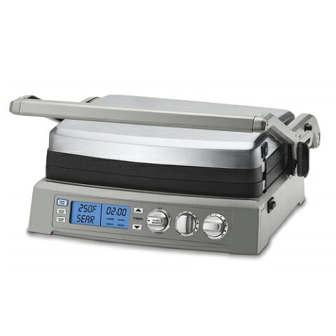 クイジナート GR-300WS エリートグリドル Cuisinart GR-300WS Griddler Elite Grill, Stainless Steel