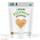 【最大2,000円クーポン4月17日9:59まで】I HEART KEENWAH Toasted Quinoa 12oz アイハートキヌア トーステッドキヌア 340g