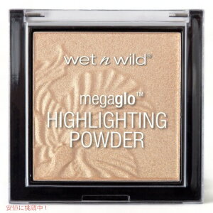 【 WET N WILD 】MegaGlo Highlighting Powder Golden Flower Crown ウェットアンドワイルド メガグロー ハイライティングパウダー（ゴールデンフラワークラウン）ハイライター ハイライト