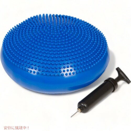 フィットネスバランスディスク Trademark Innovations BAL-DISC-BLUE エクササイズ用クッション アメリカーナがお届け