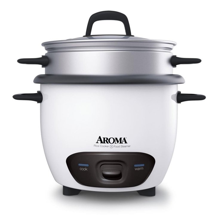 Aroma ޡ¿ǽӴǥӴʥޡRice Cooker and Food Steamer Wh