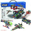 【最大2,000円クーポン5月27日01:59まで】ケネックス K'NEX 60モデル組み立てセット(中級) (398ピース) 15211 教育玩具 アメリカー...