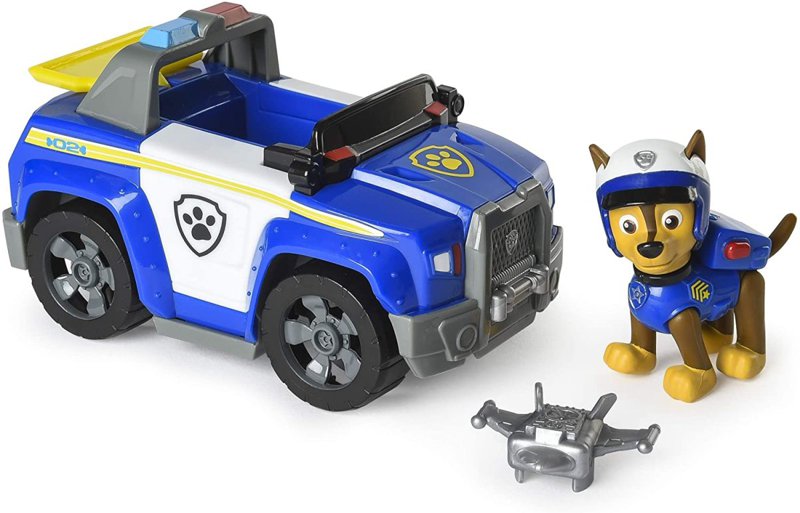 【最大2,000円クーポン5月16日01:59まで】パウパトロール チェースとハイウェイパトロールクルーザー Paw Patrol フィギュア