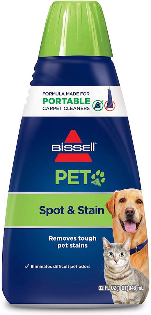 【最大2,000円クーポン5月16日01:59まで】Bissell PET Spot & Stain Carpet Cleaning Formula 32oz 74R7 / ビッセル ポータブルカーペットクリーナー専用 洗剤 ペット スポット＆ステイン フォーミュラ 946ml 1