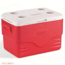 Coleman 36-Quart Molded-Handle Performance Cooler Red / ޥ 顼ܥå ѥեޥ å ܥå 6281A703G