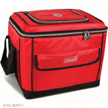 【今だけポイント5倍】Coleman 40 Can Collapsible Cooler Red / コールマン 折りたたみ式 クーラーバック 保冷 アウトドア キャンプ レッド 2000013739