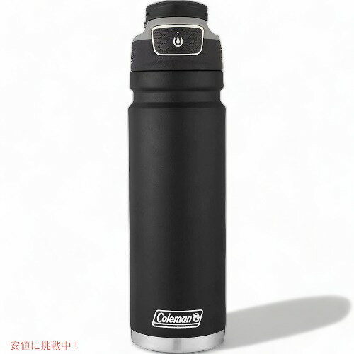 Coleman Stainless Steel Insulated Water Bottle Black / R[} XeX  24oz t[t[ I[gV[ EH[^[{g ubN