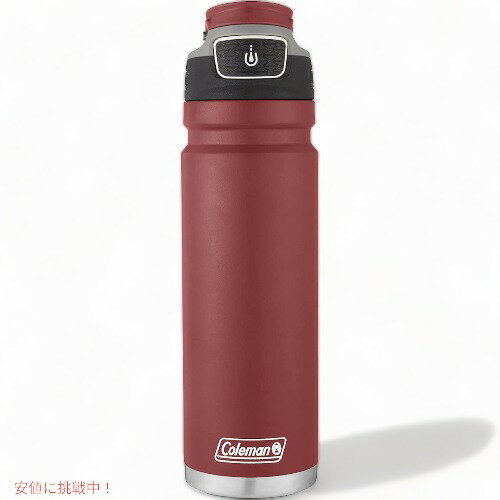 Coleman Stainless Steel Insulated Water Bottle Red / コールマン ステンレス製 水筒 24oz フリーフ..