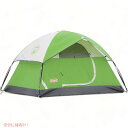 【最大2,000円クーポン4月27日9:59まで】Coleman Sundome Tent Green / コールマン 4人用テント サンドームテント グリーン 2000027926