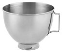 【最大2,000円クーポン5月27日01:59まで】キッチンエイド ステンレスボウル KitchenAid K45SBWH 4.5クォート ミキサー チルトヘッ...