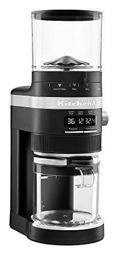 キッチンエイド コーヒー豆グラインダー マットブラック KitchenAid KCG8433BM アメリカーナがお届け!のサムネイル