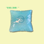 【訳あり・在庫処分】シュガーベアー クッション アクアブルー / Sugarbear Cushion Aqua Blue color