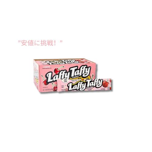 y󂠂E݌ɏEܖ2024N821܂ŁztB[ ^tB[ `F[A42.5 g x 24  / Laffy Taffy Cherry, 1.5 Oz x 24 Count