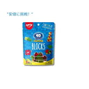 【訳あり 賞味期限2024年9月2日まで】アモス 4D グミブロック キャンディー 100 g / Amos 4D Gummy Blocks Candy 3.53 oz