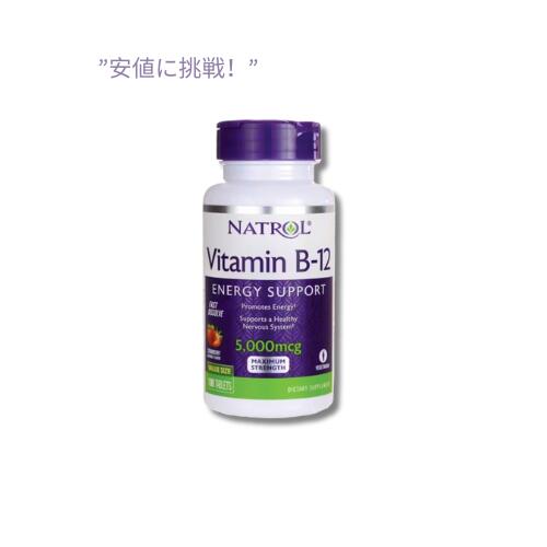 【訳あり・在庫処分・賞味期限2024年8月31日まで】ビタミン B-12 速溶性 - 100 タブレット / Vitamin B-12 Fast Dissolve - 100 Tablets