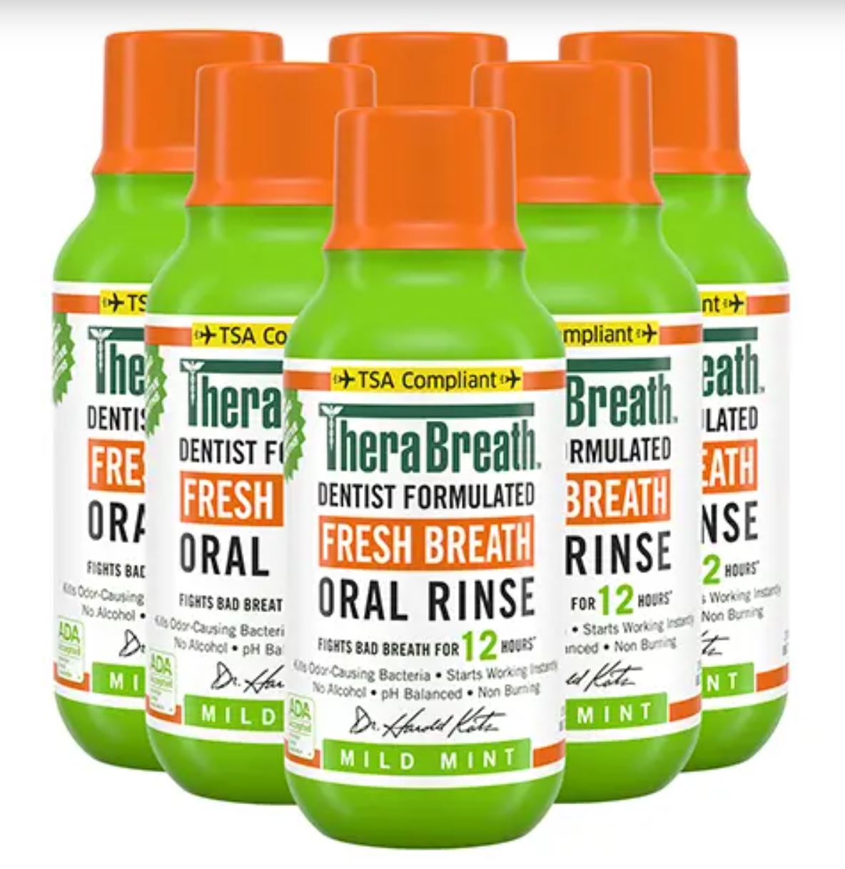 y6{zTheraBreath Oral Rinse, Mild Mint, 3 fl oz / ZuX I[X [}Ch~g] }EXEHbV 88ml