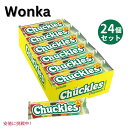 【最大2,000円クーポン4月27日9:59まで】【24個セット】Wonkaウォンカ Chuckles Original Jelly Sugar-Coated Candies チャックルズ オリジナル ゼリーキャンディ2 oz