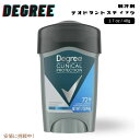 Degree ディグリー Clinical Protection 45g クリニカル プロテクション Antiperspirant Deodorant Stick デオドラントスティック1.7oz Clean