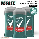 【最大2,000円クーポン5月16日01:59まで】【3個セット】 Degree ディグリー Men Intense Sport 85g メン インテンス スポ...
