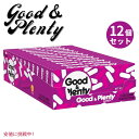 【最大2,000円クーポン5月16日01:59まで】Good Plenty グッド＆プレンティLicorice Fat Free Candy Boxes 6 oz リコリス ファットフリー キャンディ ボックス 6オンス