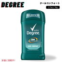 【最大2,000円クーポン5月16日01:59まで】Degree ディグリー 男性用 デオドラントスティック 敏感肌用 クールコンフォート 76g Men An...