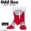 【最大2,000円クーポン5月27日01:59まで】Odd Sox ハインツ ケチャップ柄 靴下 グラフィックプリント ソックス ラージサイズ Heinz Ke...